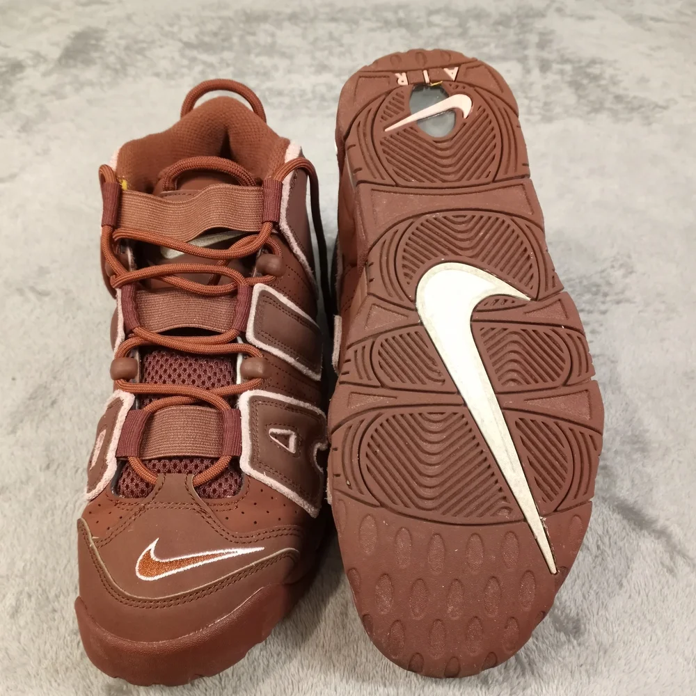 NIKE Men's MORE UPTEMPO 96 "DARK PONY-PINK SZ 8 - Picture 8 of 12